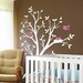 THE ORIGINAL Tree with Birds and Nest Decal - Children's Vinyl Wall Sticker