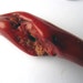 Red Coral Freeform Focal Bead