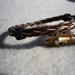 Horsehair Bracelet, Brown and White double braid adjustable