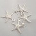 20pcs Sterling silver plated starfish charms pendants -Bestseller-