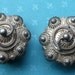 spectacular vintage hand made sterling silver earrings. Thai. Siam. Clip back.