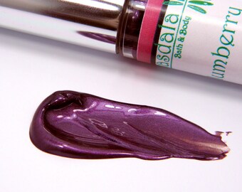 6g Mineral Lip Gloss - Plumberry Lip Gloss - Deep Mauve