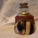 on hold for trish. victorian ink well, mounted in a hoof