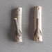 Birch Branch Pair of Rustic Hooks
