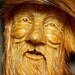 Free shipping, Ooak Christmas gift, Wood Carving carved by Gary Burns, handmade woodwork