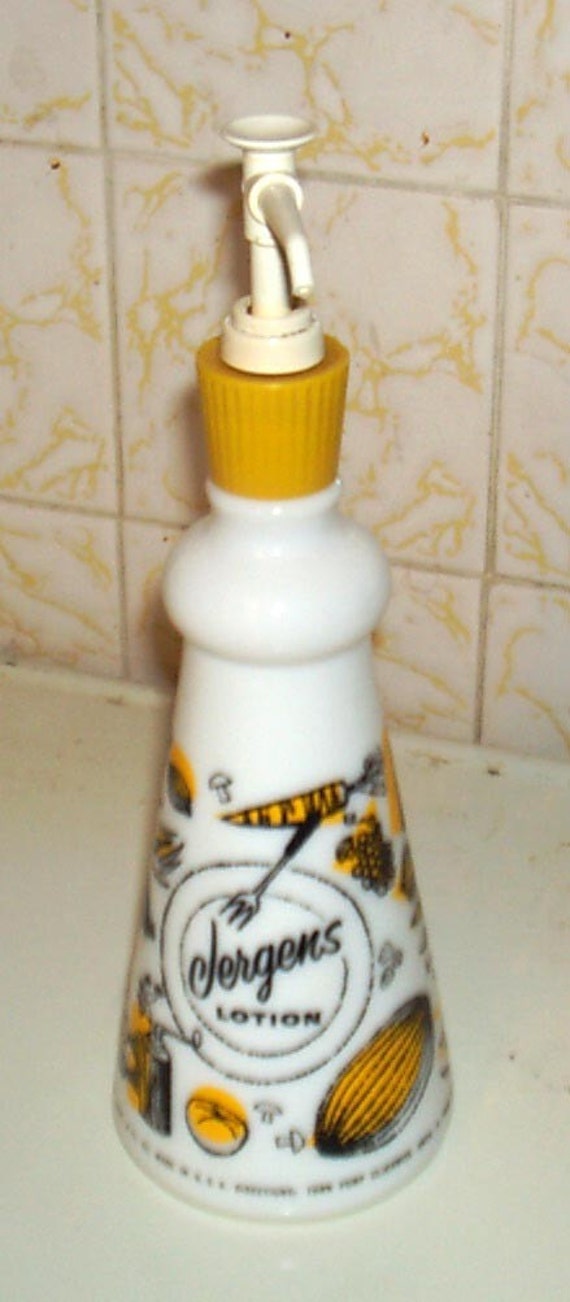 Vintage Jergens Lotion Bottle
