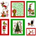 SALE.....40% off How the Grinch Stole Christmas Story Panel Fabric, 1 panel total