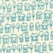 SALE.... Summersville from Lucie Summers for Moda, Avenue Seafoam 1/2 yard