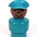 Fisher Price Little People Wooden Pilot with Plastic Head