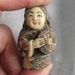 Unusual Vintage Netsuke Carved Figure