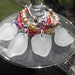 Celebration Beach Glass Wine Glass Charms