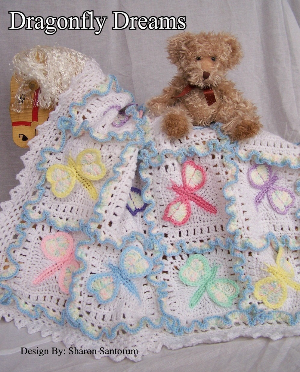 throws baby crochet patterns Crochet Baby Dragonfly creeksendinc Afghan Dreams by Blanket or