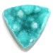 Marked Down Sale Gem Silica Chrysocolla Covered In Quartz Druzy Cabochon Rare