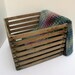 Vintage Large Wood Crate / Industrial Storage Crate