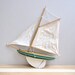Vintage Model Sailboat