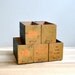Salvaged Storage Boxes