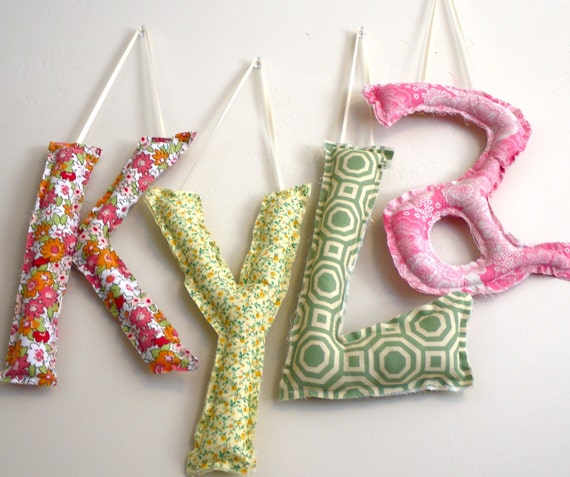 Handmade Hanging Wall Letters 10