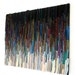 Abstract Textile Art Wallhanging Fading Away