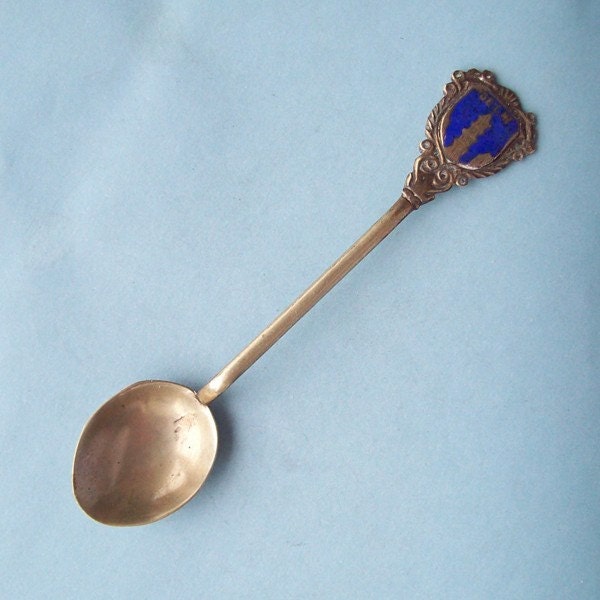 India Sterling Silver Spoon Souvenir