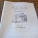 Vintage Singer Model 600 Touch and Sew Manual