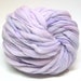 Super bulky thick and thin handspun yarn in merino wool- 50 yards, 2.8 ounces/ 81 grams