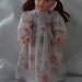 Nightdress for 14 to 16 inch doll (med)
