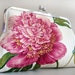 Peony Flower Purse Bag Clutch by Lolis Creations