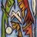 100% donation to FFAA - the elusive crystal ball - original painting
