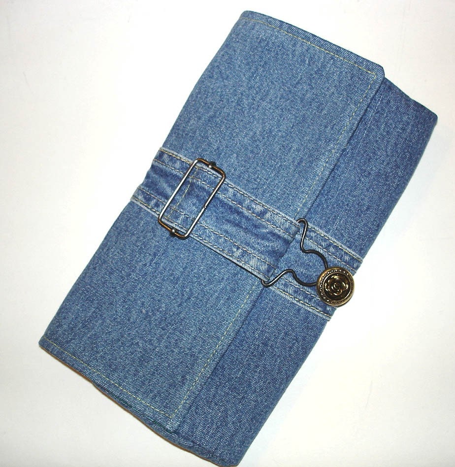 Denim clutch purse Reserved for Milly K.