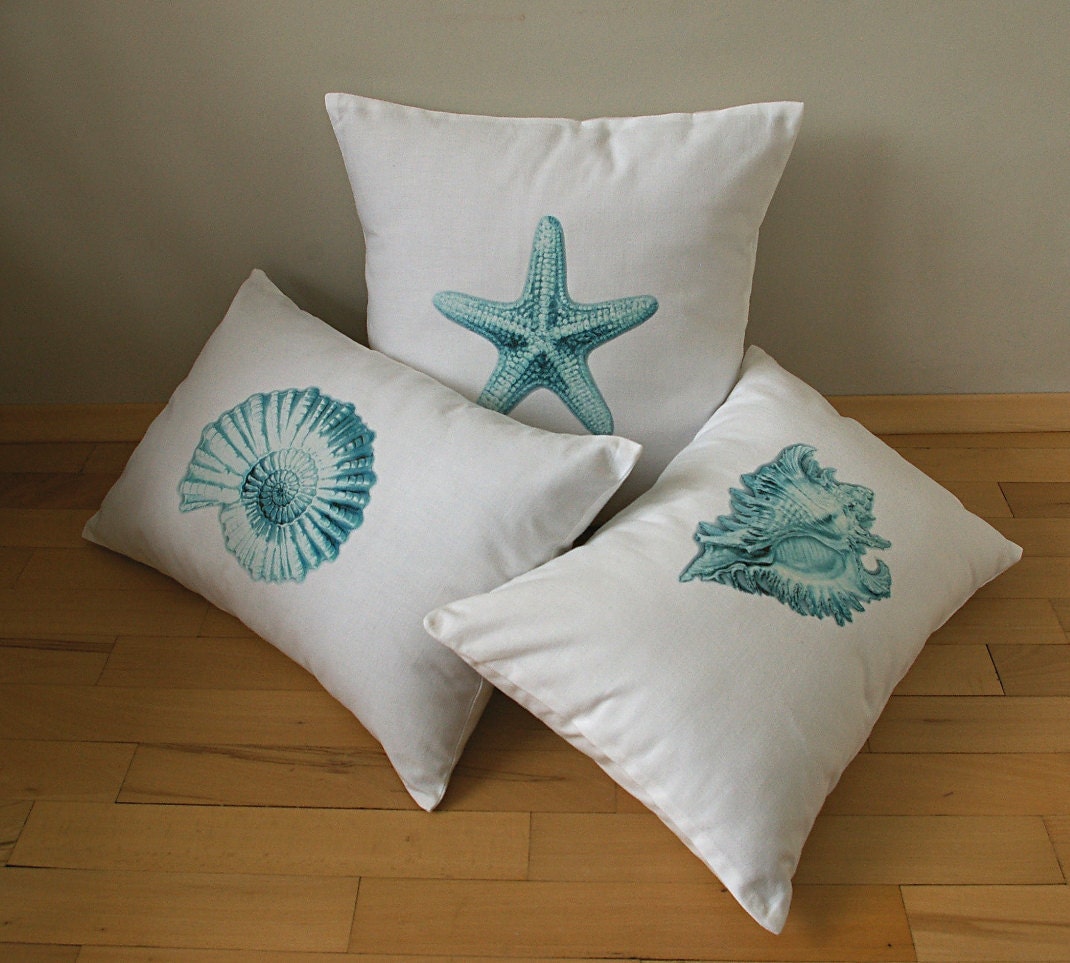 seashell pillow