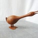 Scandinavian Turned Teak Wood Goose -- Midcentury Danish Kay Bojesen
