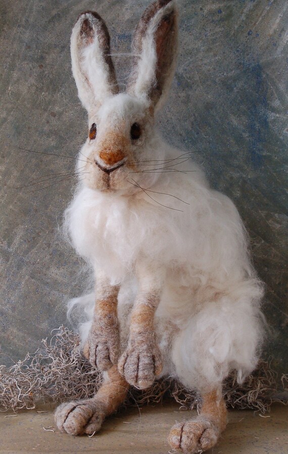 SALE Snowshoe Hare Life Sized