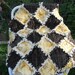 Baby boy rag quilt shabby rag quilt cowboy horses minky girl nursery