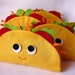 taco cat plush toy