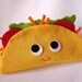 taco cat plush toy