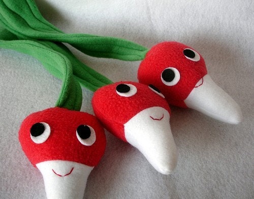 daikon radish plush