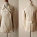 SALE Brocade Peacoat - Pale Gold