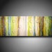 Art original Abstract painting TODAY show Jmjartstudio Original 4 Piece Braille Painting 20 X 64 Inches HOPE