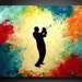 Art Figure Abstract painting JMJARTSTUDIO Original Painting 18 X 24 Inches-------Triumph -----Custom---