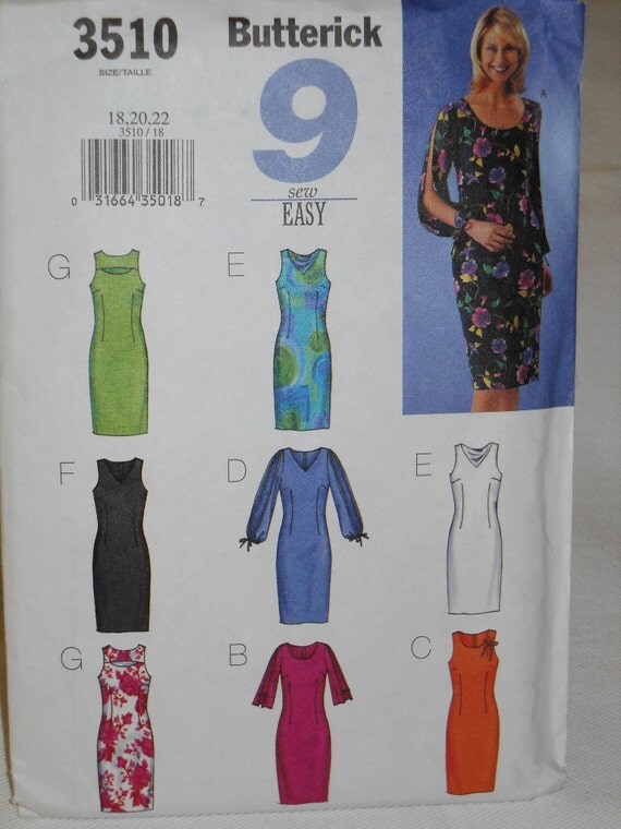 Sheath dress patterns for sewing bags ribkoff
