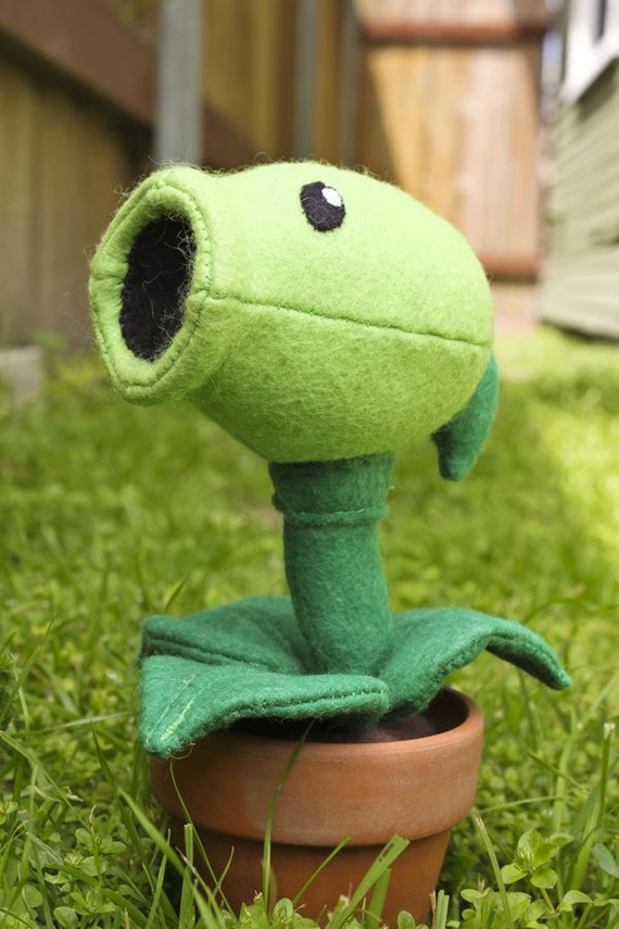  Plants  vs  Zombies  Pea Shooter SEWING PATTERN