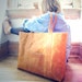 THE WEEKENDER - LEATHER TOTE