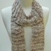 Cotton Scarf- Gray/ Mushroom/ Cream