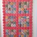 Vintage Yoyo Quilt Wall Hanging