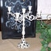 Vintage Candelabra with Polka-dots and Prism Drops