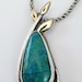 Chrysocolla Branch Pendant - On Hold for Rebecca