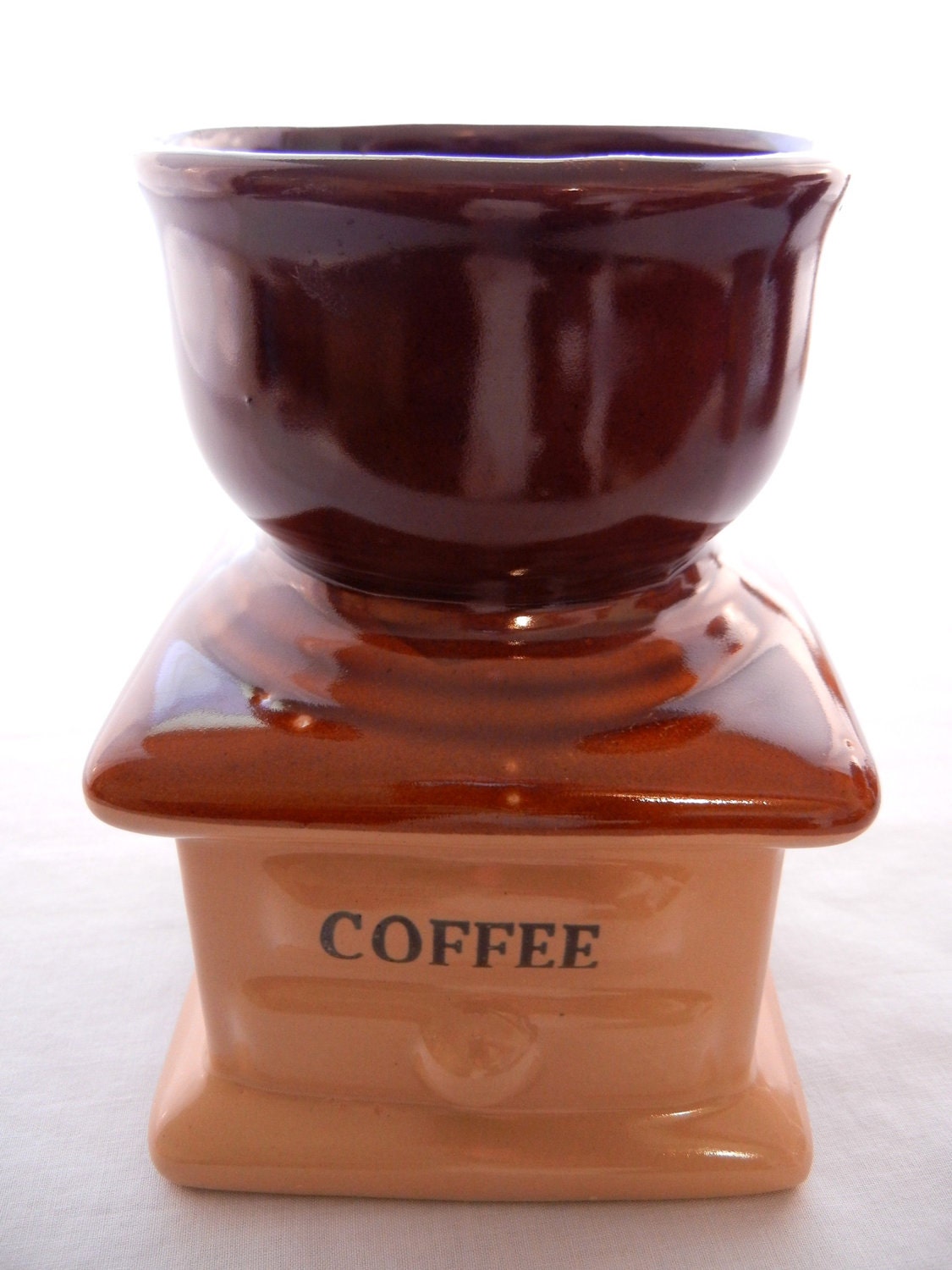 Novelty Ceramic Coffee Planter Container