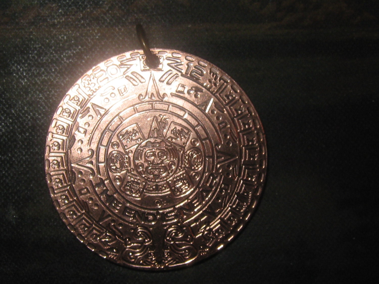 NEW 2012 1 Oz COPPER Aztec MAYAN Calendar Sun Coin By Fantazy007
