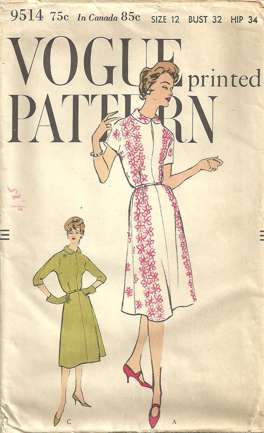 MOMSPatterns Vintage Sewing Patterns - Vogue Patterns