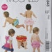 Infants Diaper Covers & Wings Sz S to Xlg McCalls 6345 uncut pattern